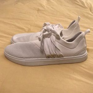 Brash white sneakers